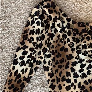 Cheetah Print Dress, Size Small